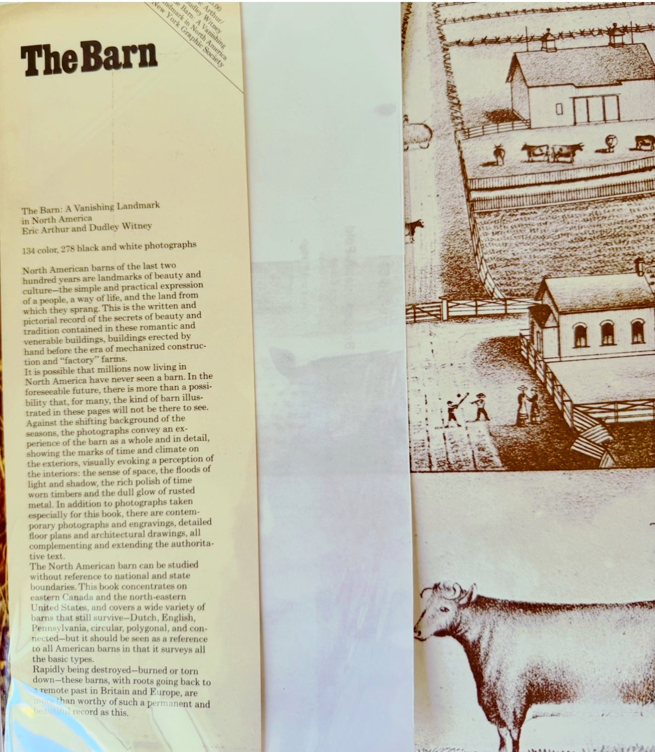 The Barn, A Vanishing Landmark in North America, 1972