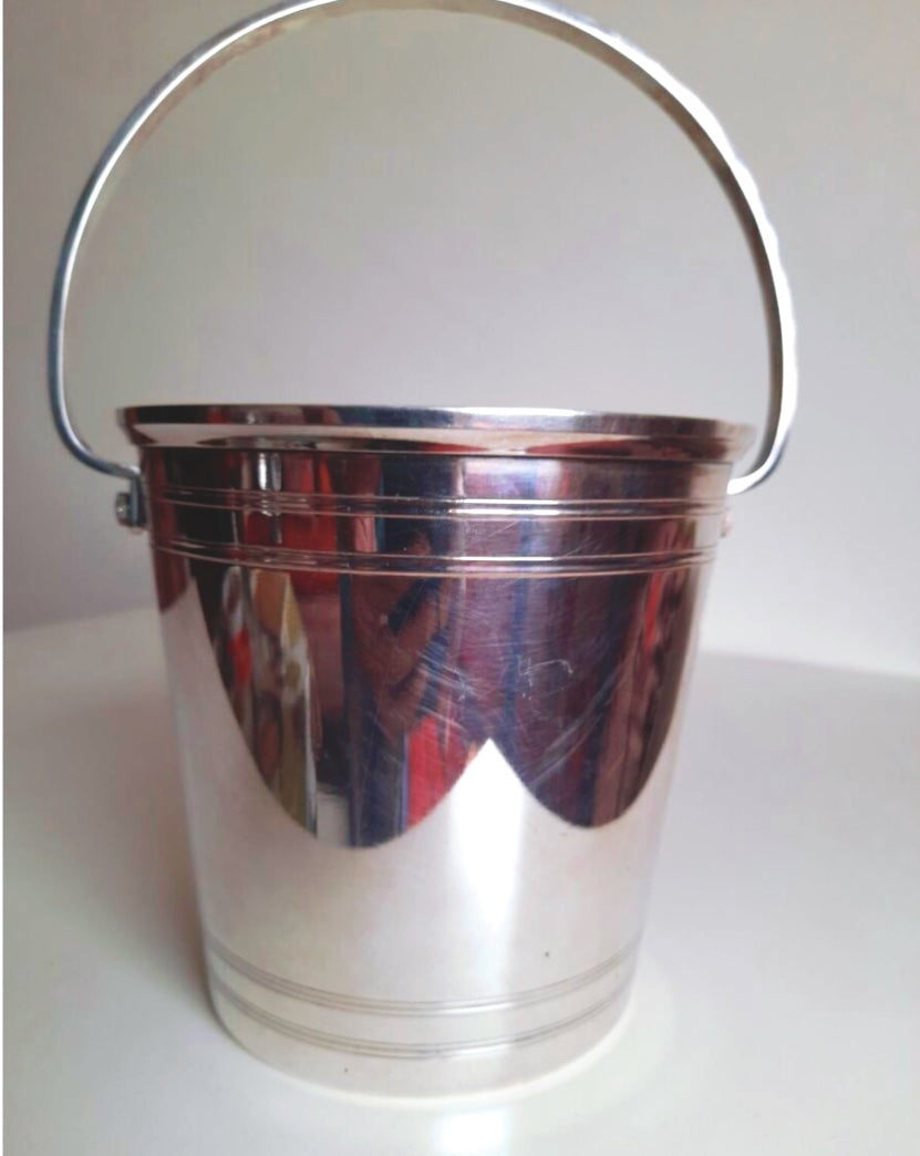 Vintage Silverplate Ice Bucket