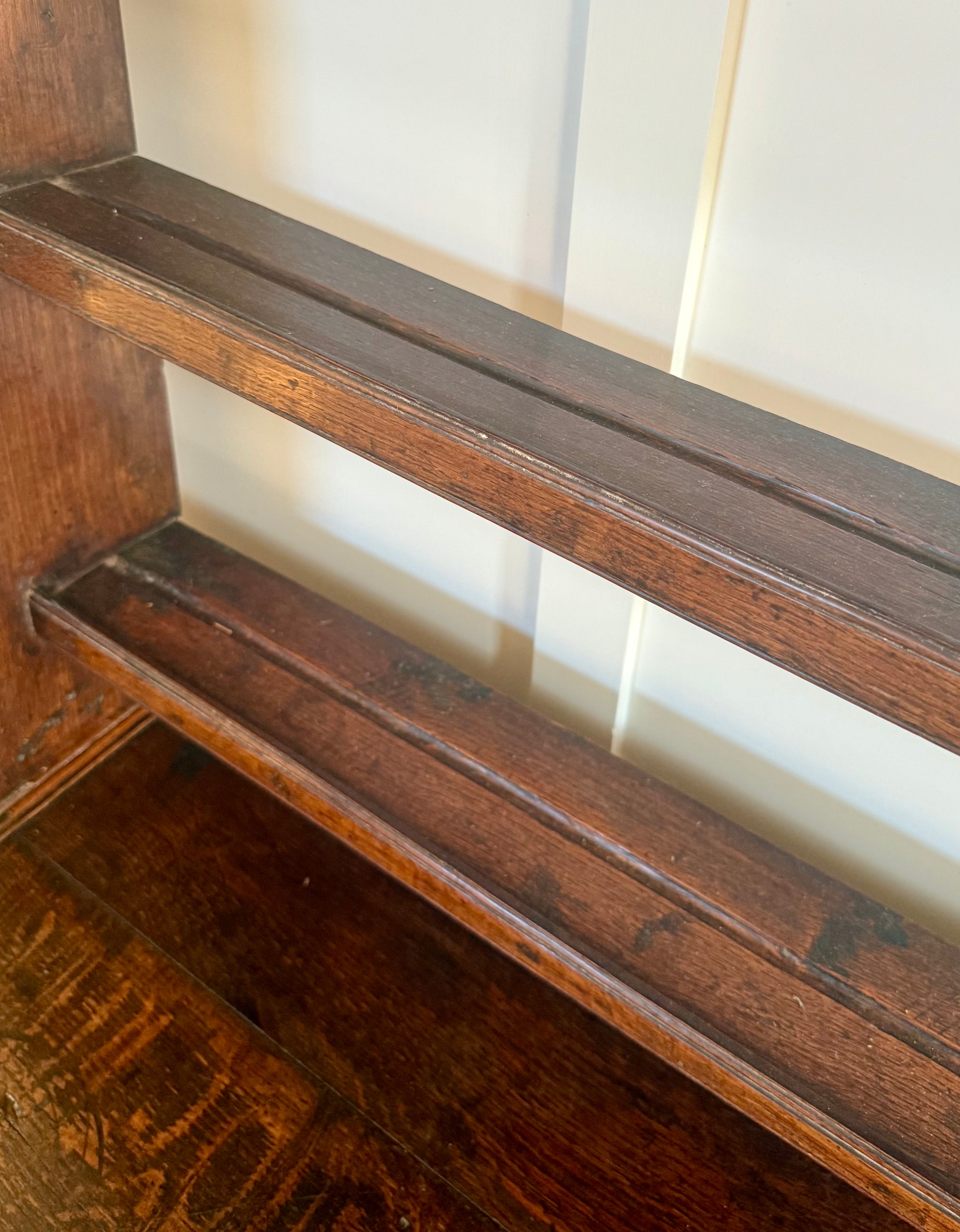 Antique Welsh Oak Captain's Chest