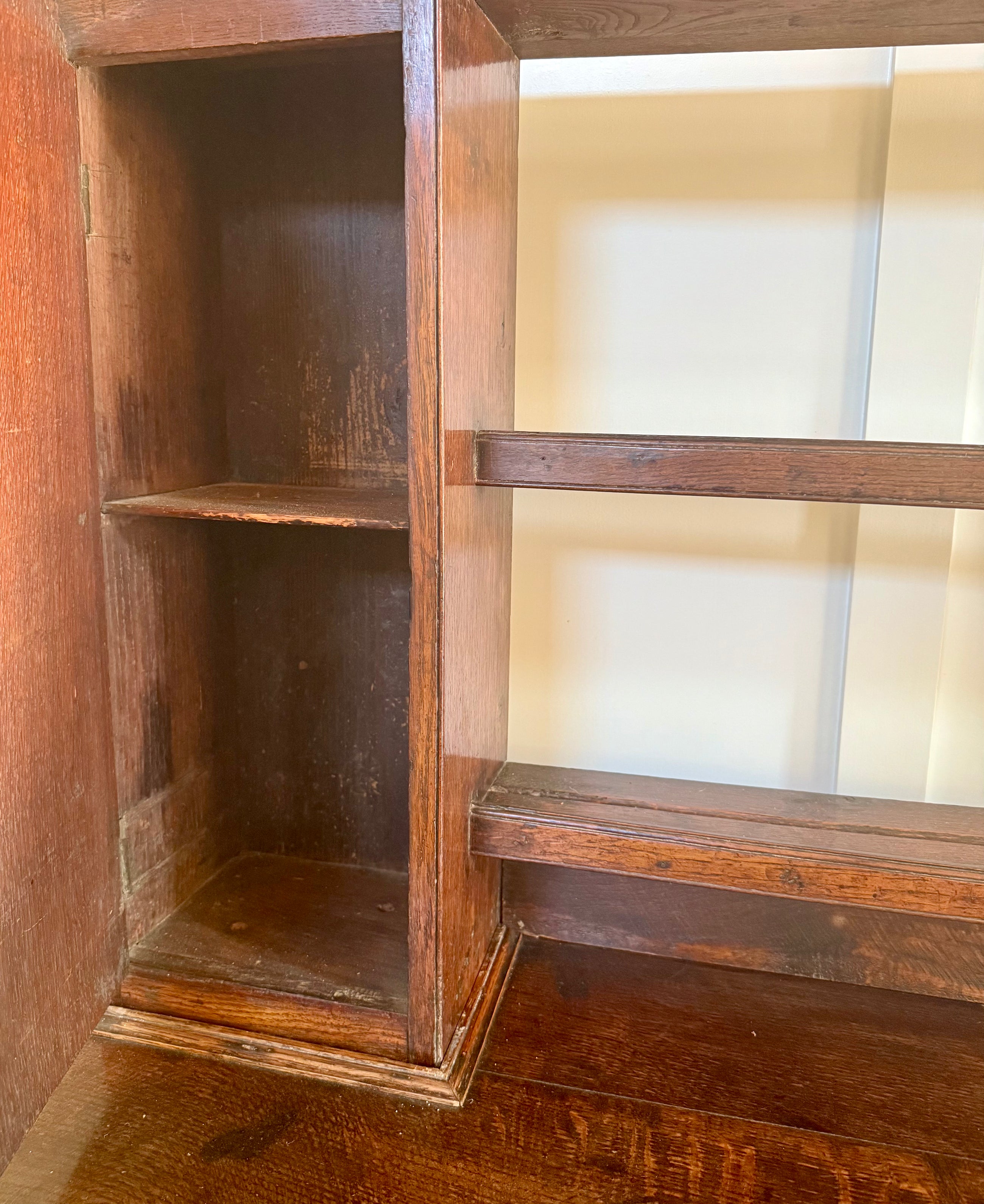 Antique Welsh Oak Captain's Chest