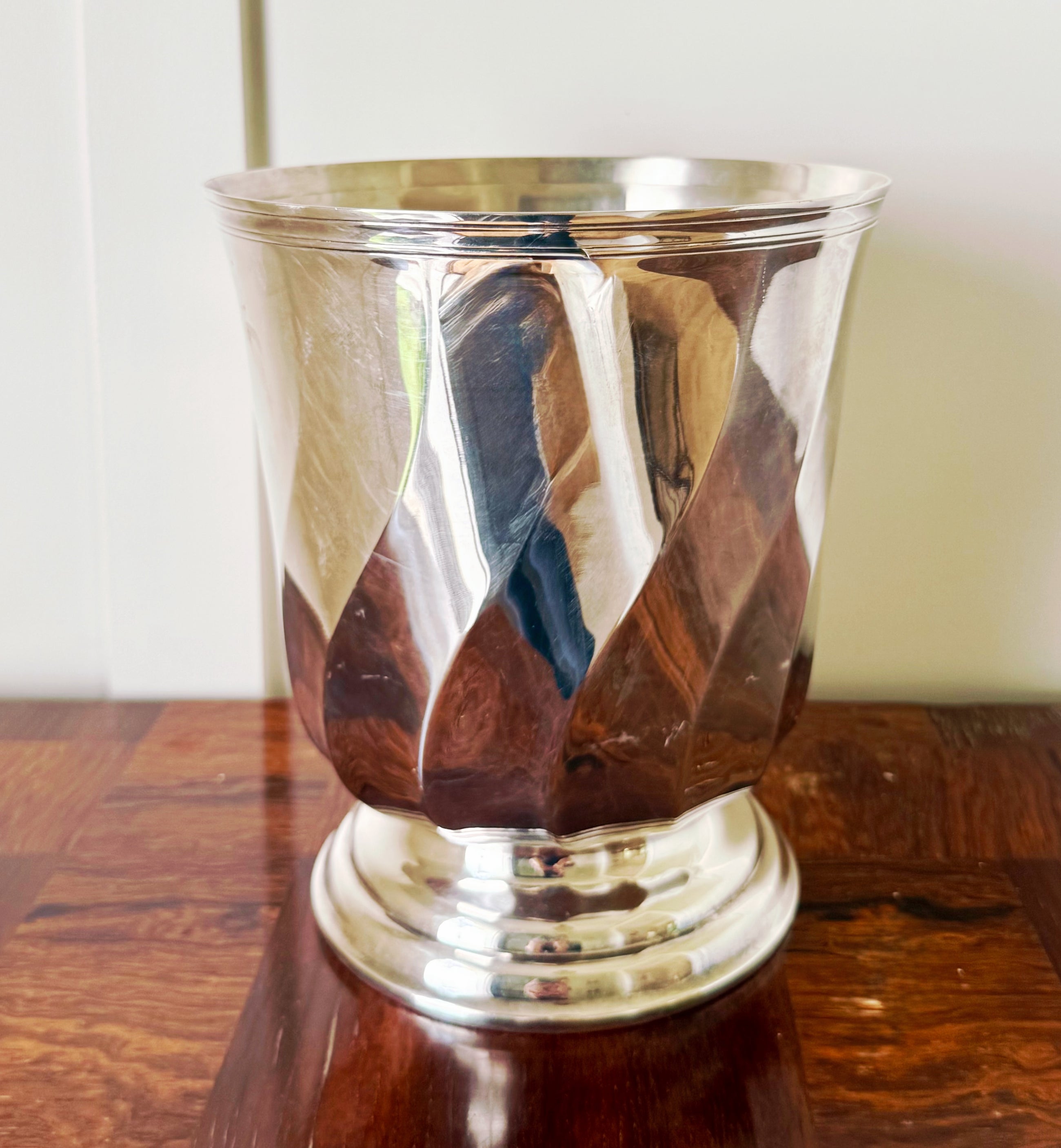 Vintage Christofle Large Silverplate Champagne Bucket