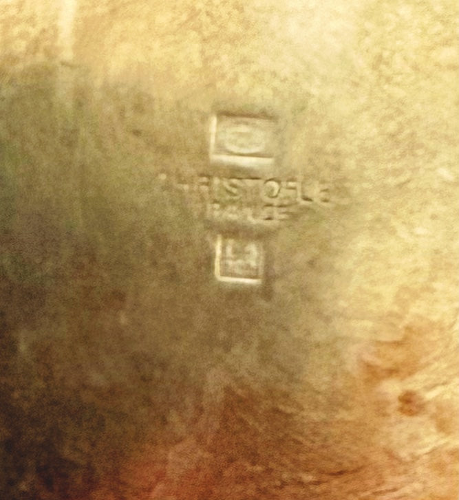 Vintage Christofle Large Silverplate Champagne Bucket