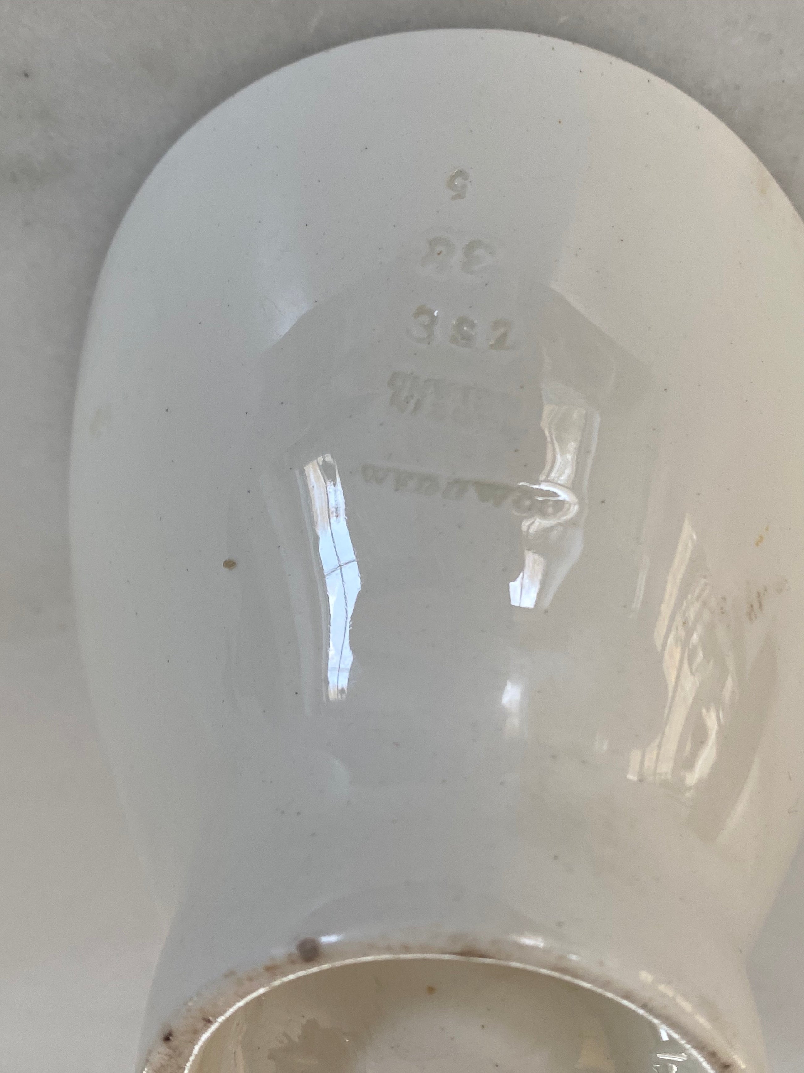 Wedgwood Aspic Mold, Leaf Motif