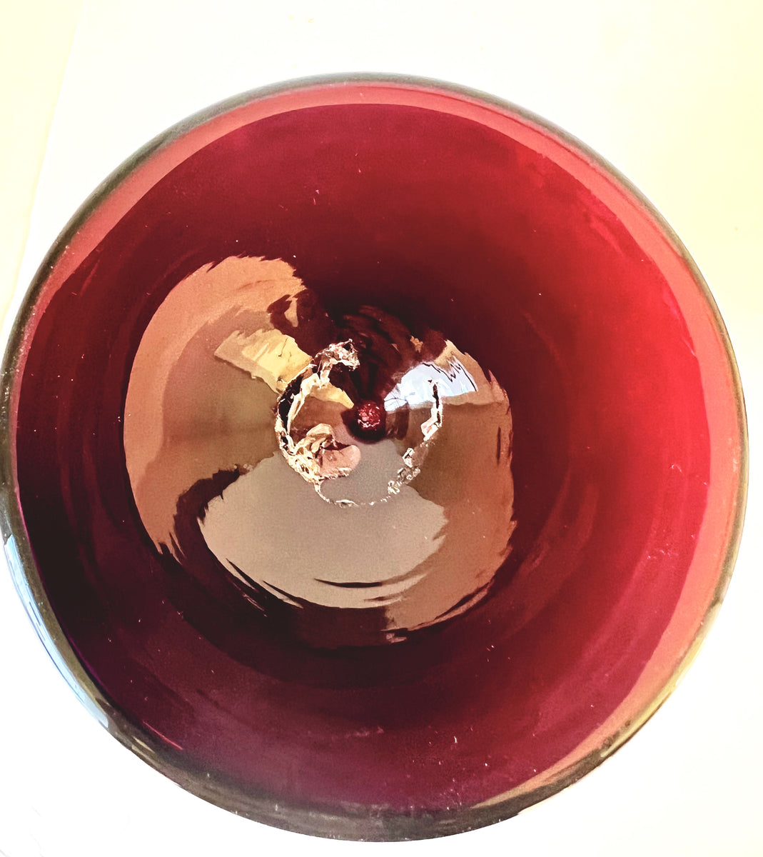 Vintage Glass Bulb Forcer, Light Amethyst Gray Antiques