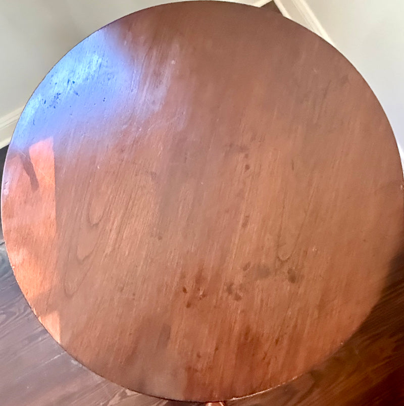 Antique English Oak Breakfast Table