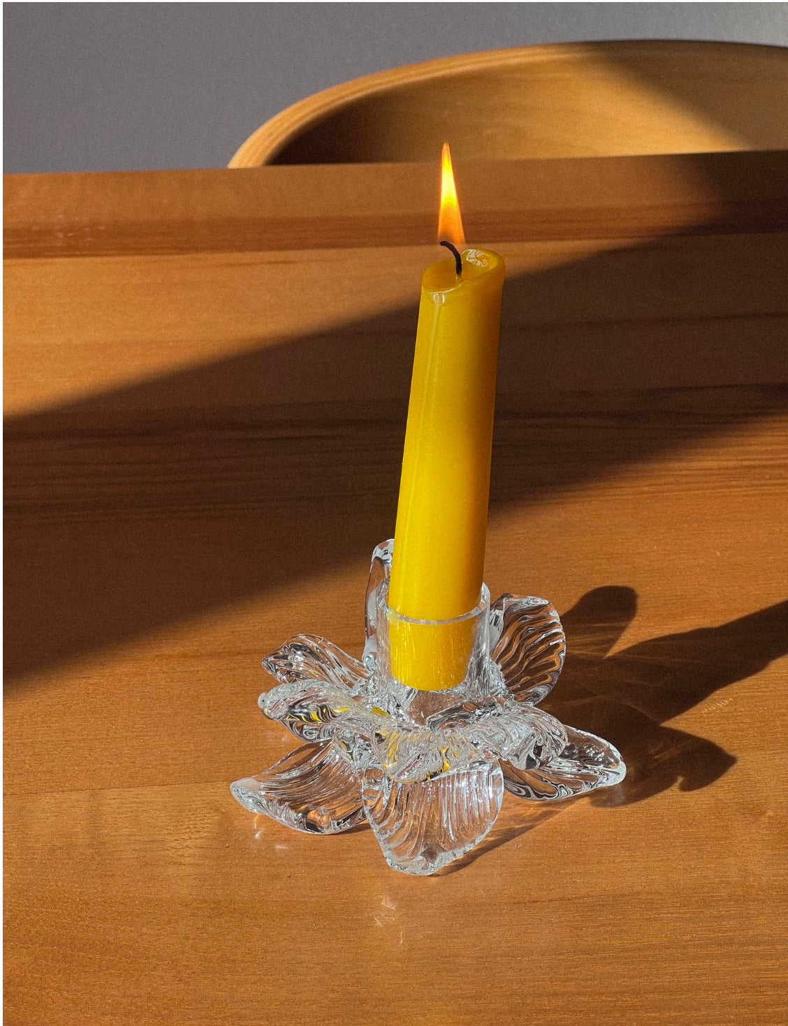 Crystal Flower Candle Holder by Lucie Claudia Pordrabska (2 Requested)