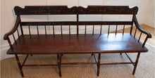 Antique American Painted Bench, circa 1830s