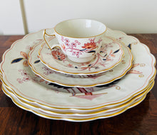 Vintage English Bone China by Booths of England in "Fresian" Pattern, Service for 8