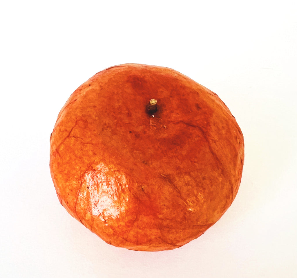 Paper Mache Fruit, Orange
