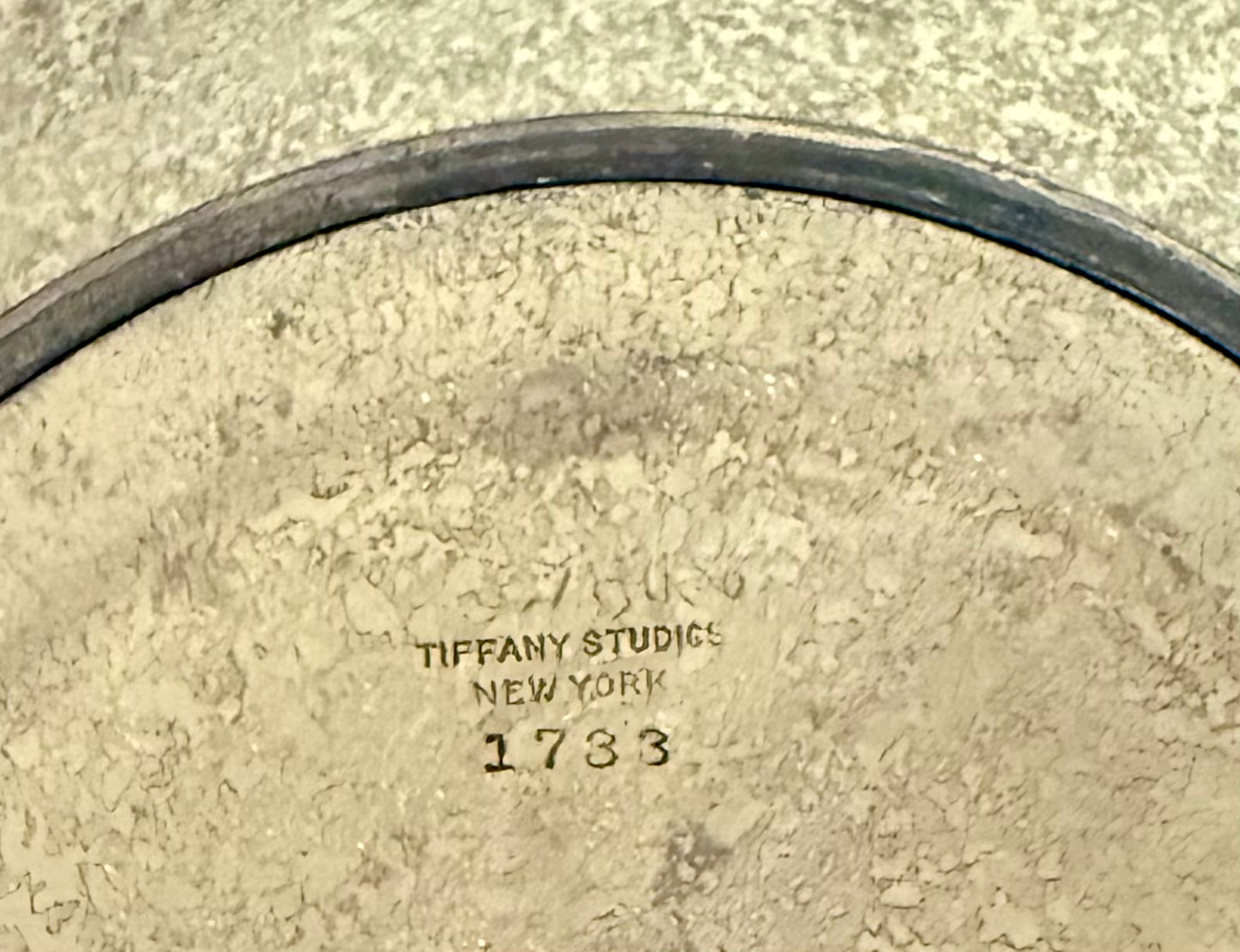 Tiffany Studios Art Nouveau Compote