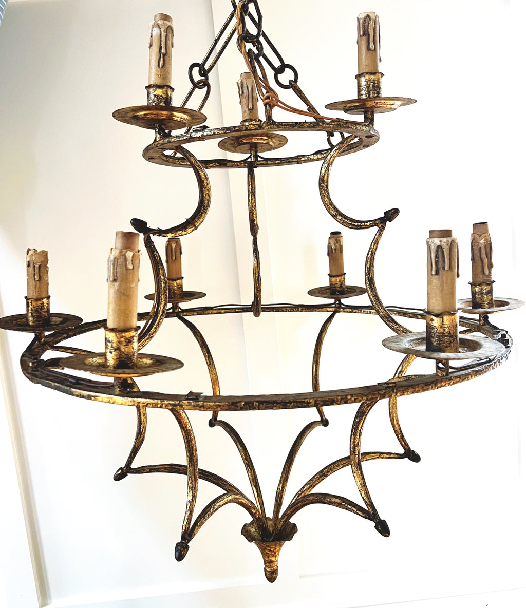 French Two Tier Chandelier