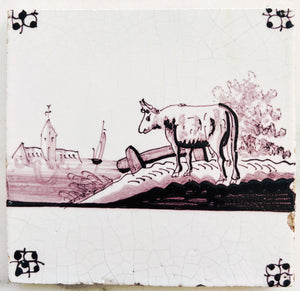 Delft Tile, 18th century