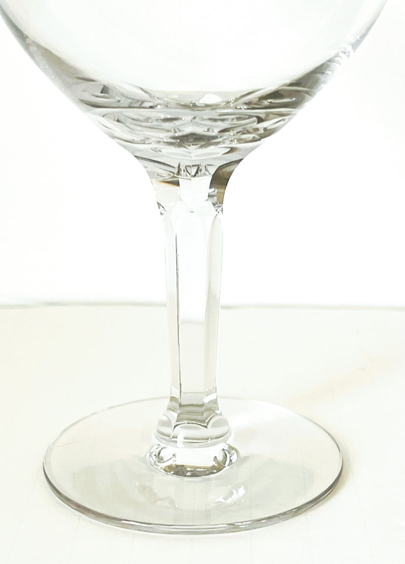 Vintage Crystal  Champagne Coupes, Set of 8