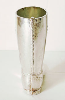 English Silverplate Shot Cup in Form of Boot