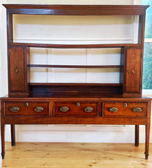 Antique Welsh Oak Captain's Chest