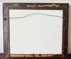 Antique Shells Engraving in Vintage Wood and Gilded Wood Frame