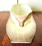 Antique French Creamware with Wildlife Motif, Collection of 15 Pieces