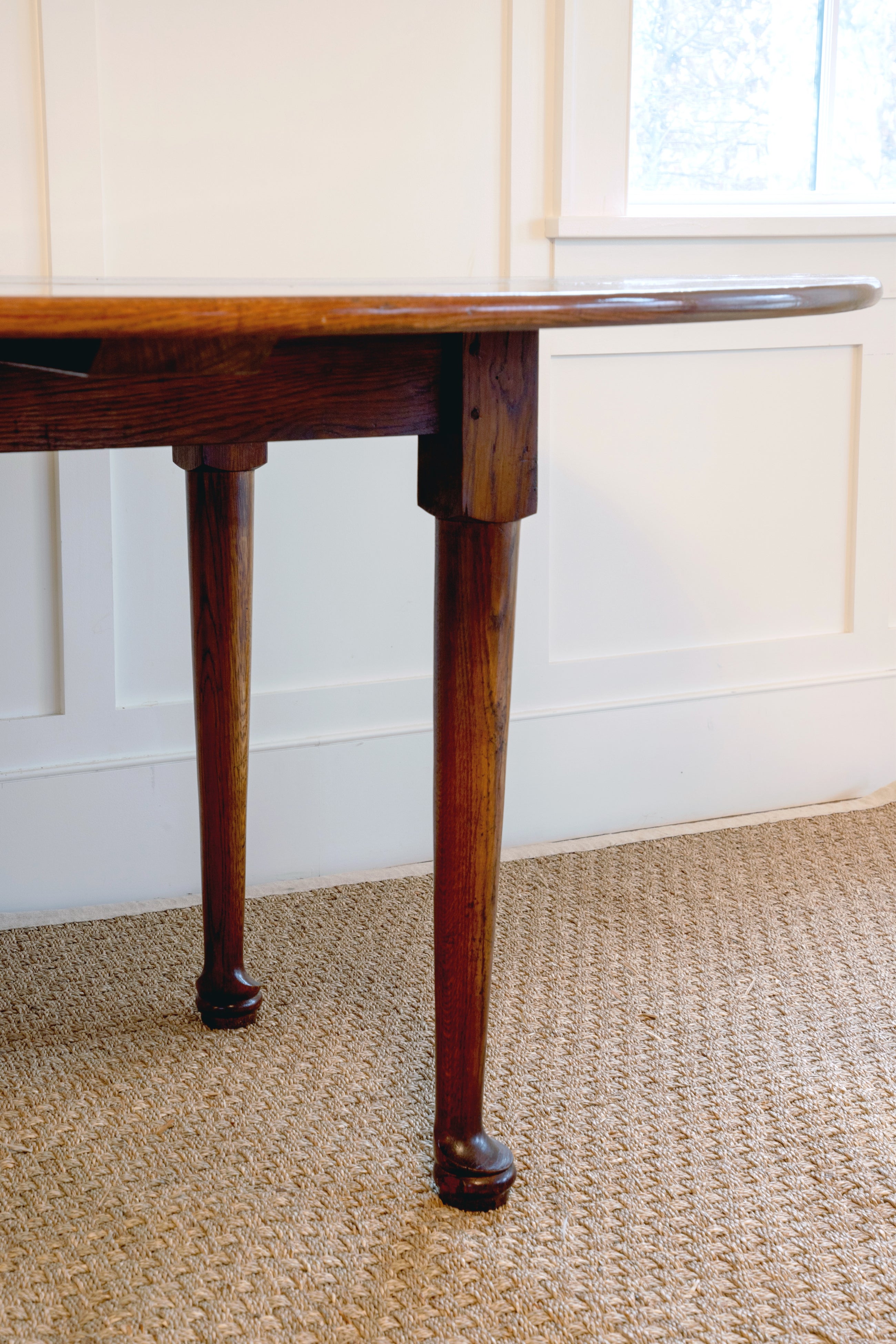 English Oak Oval Dining Table