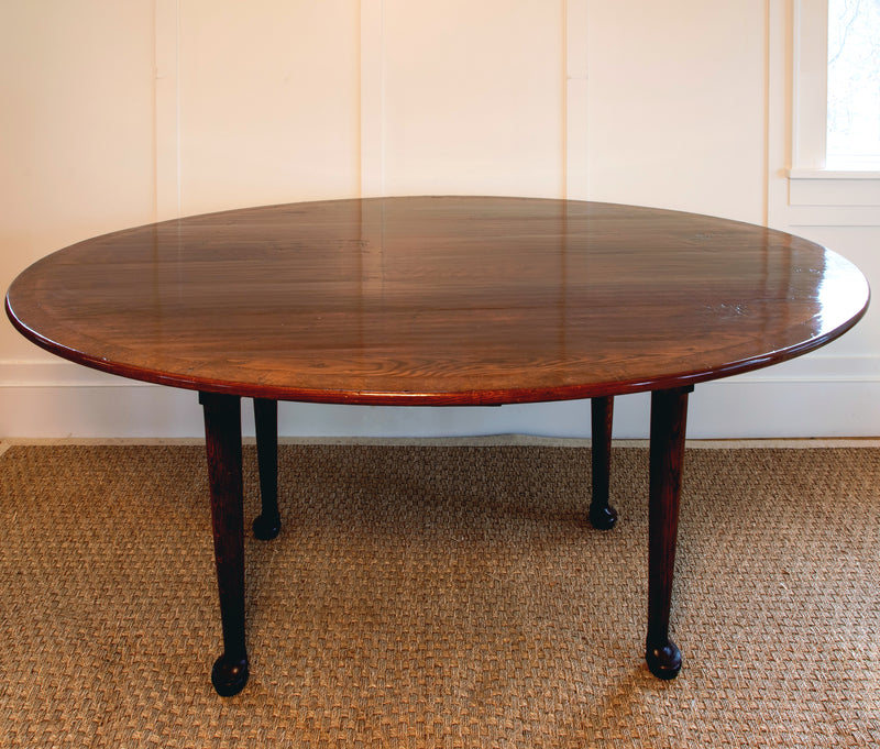 English Oak Oval Dining Table