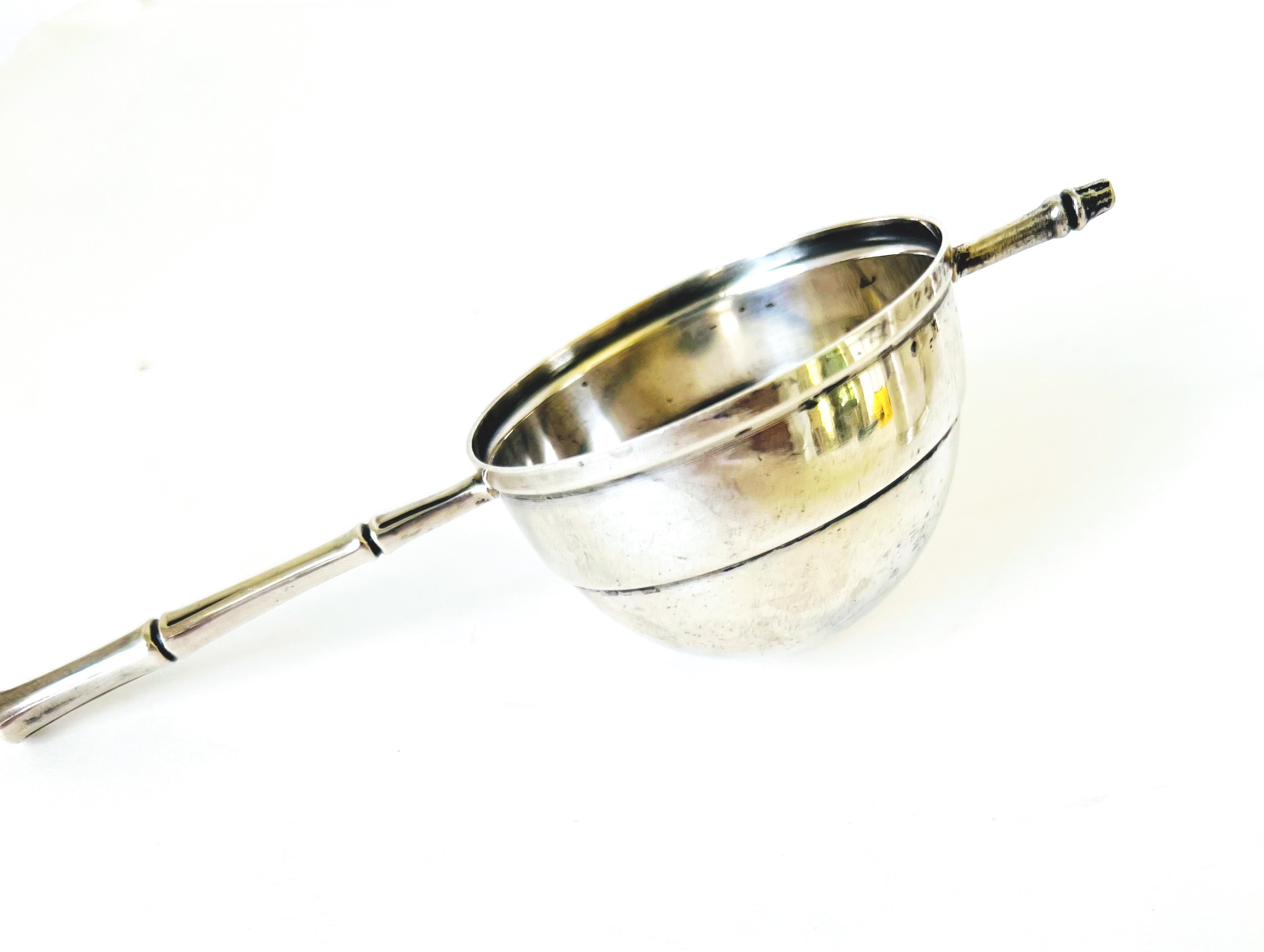 Tiffany and Co Sterling "Bamboo" Cocktail Jigger with Handle