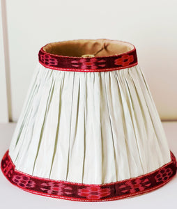 Lamp Shade, Handmade in Silk