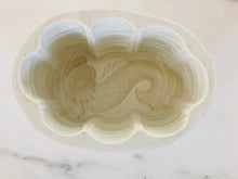 Ironstone Aspic Mold, Koi Fish Motif