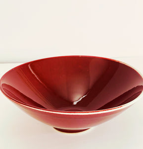 Oxblood Porcelain Bowl