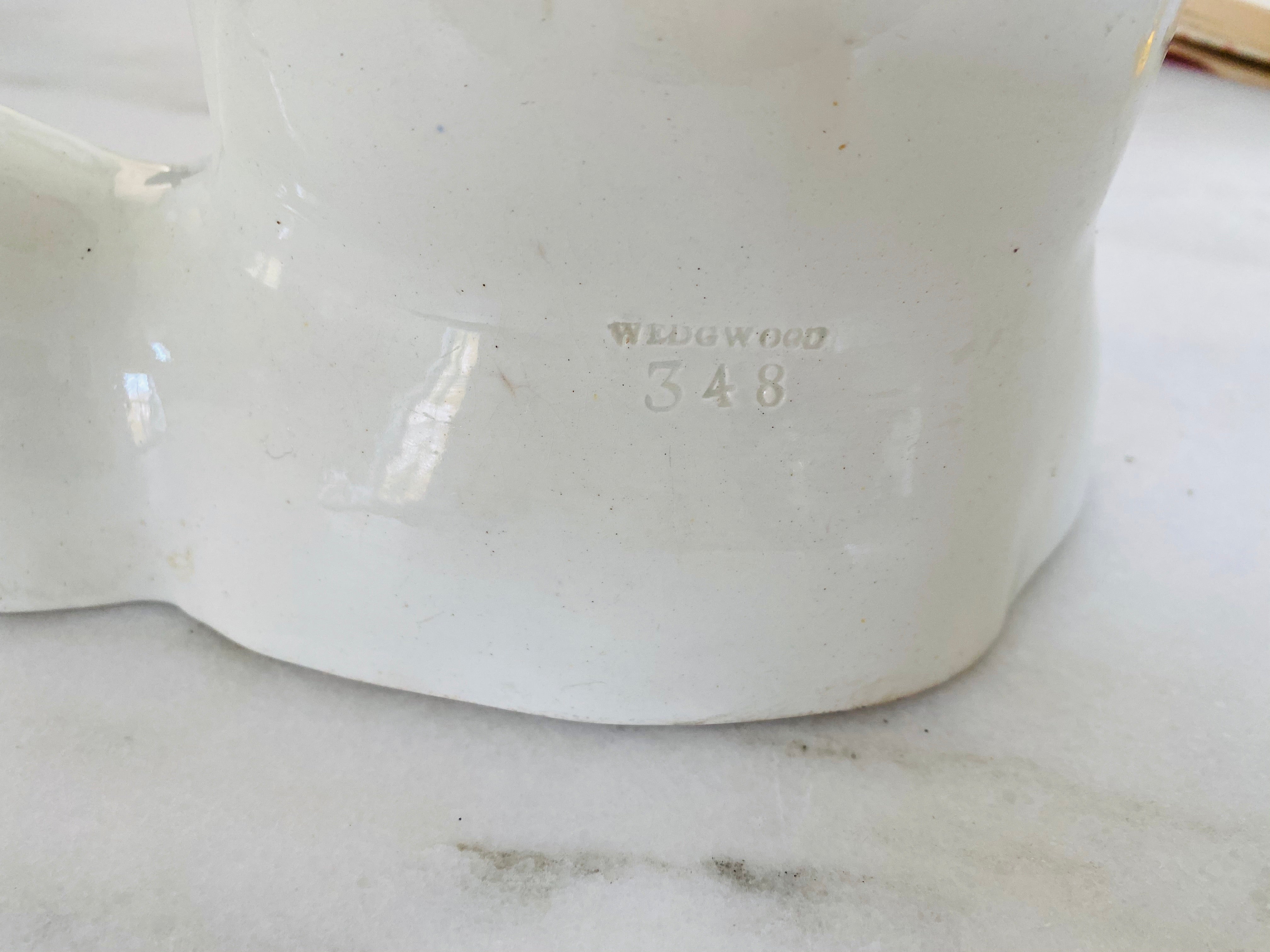 Wedgwood Creamware Aspic Mold, Hen Motif