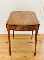 Antique George III Inlaid Pembroke Table from the Estate of Mario Buatta