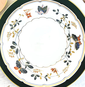 Limoges Dinner Plate, "Papillon"