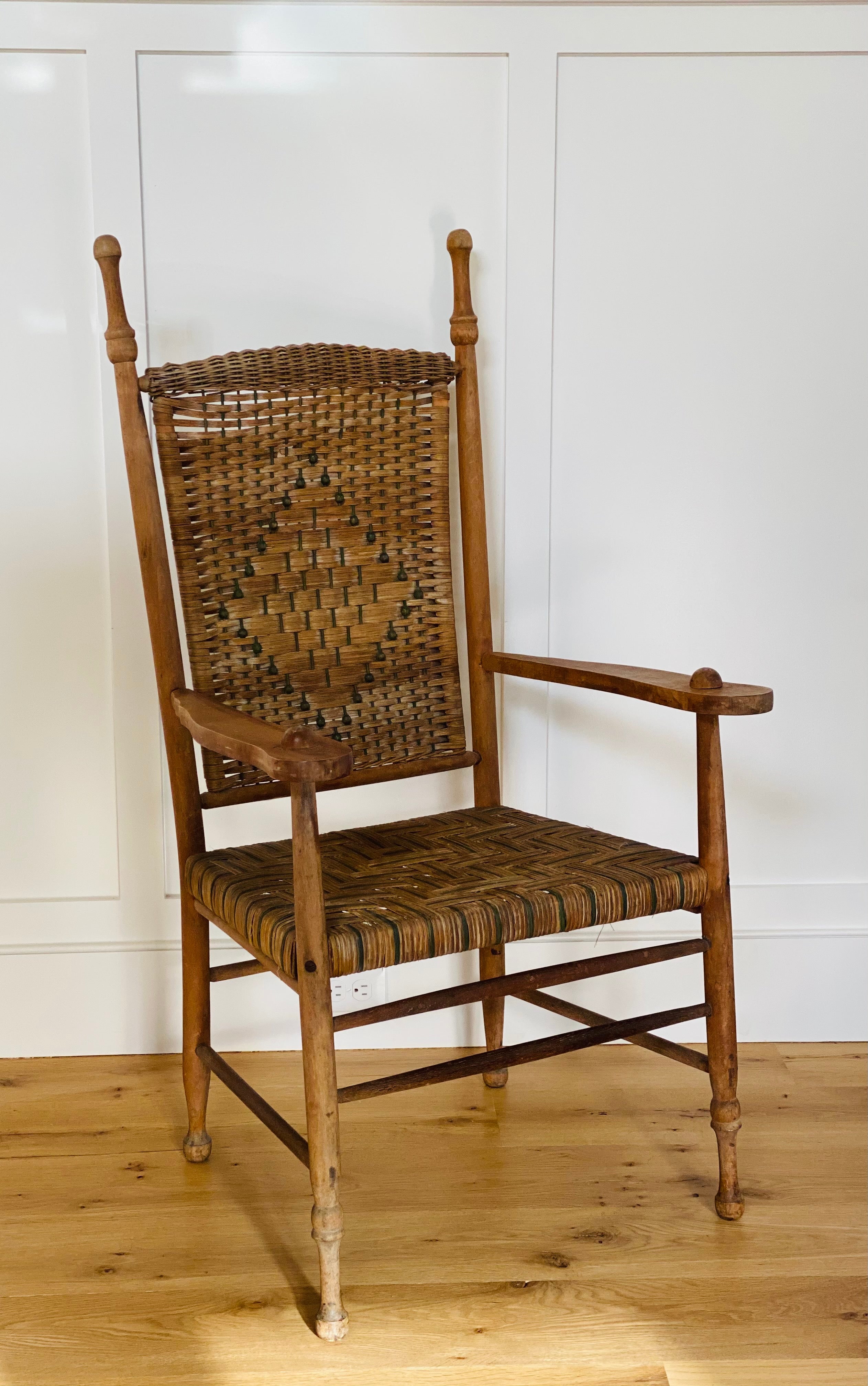 Heywood Wakefield Wicker Chair